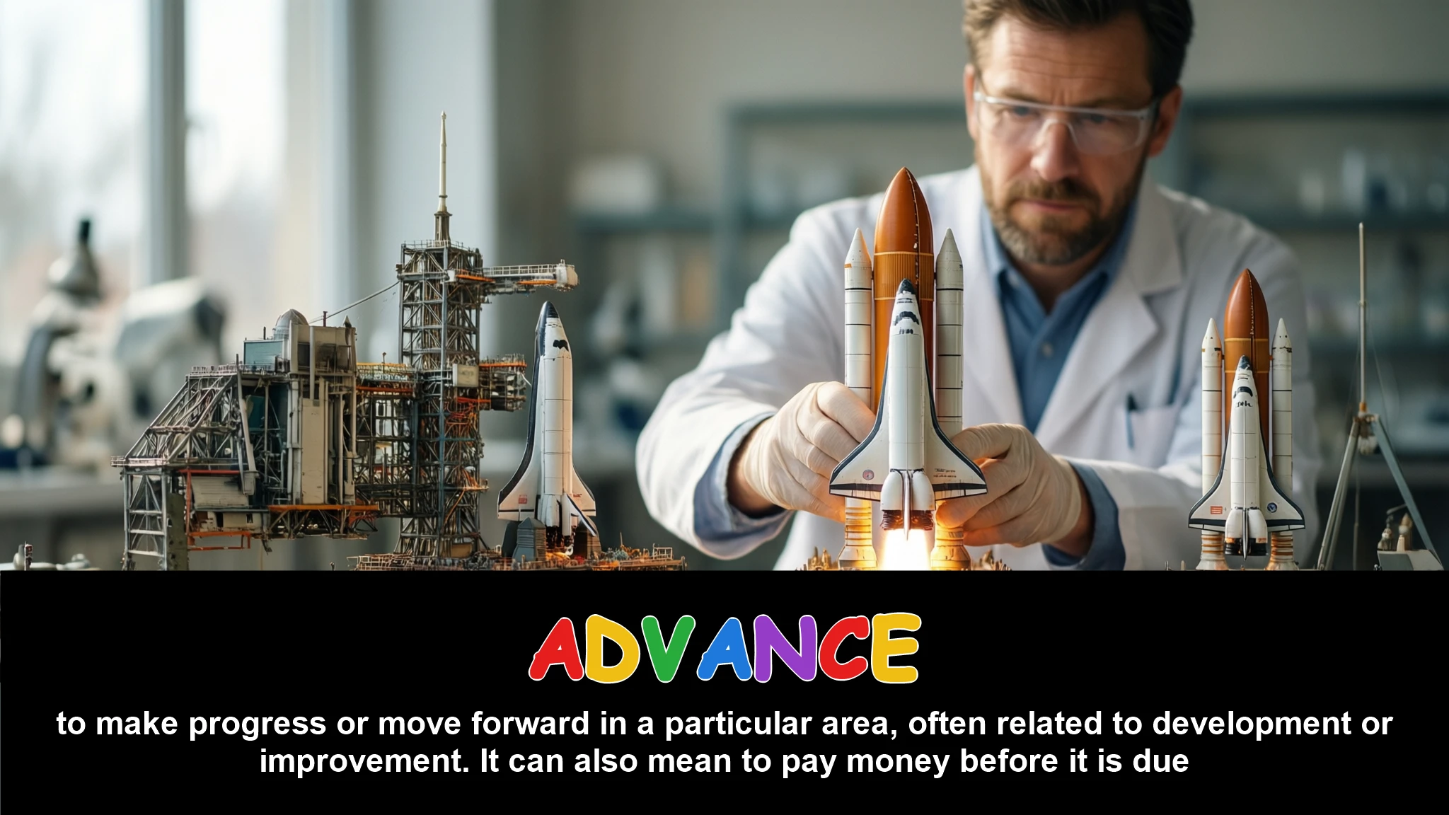 English Illustration for advance